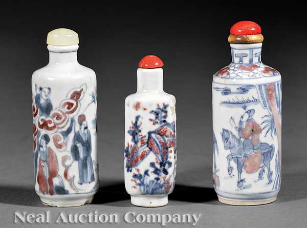 A Group of Three Antique Chinese