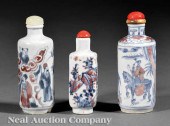 A Group of Three Antique Chine