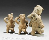 A Group of Three Colima Potter