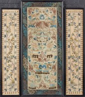 A GROUP OF THREE FRAMED ASIAN
