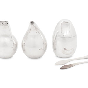 A Group of Three Georg Jensen