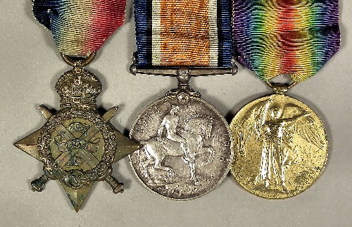 A group of three George V First