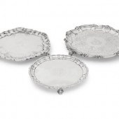 A Group of Three Georgian Silv