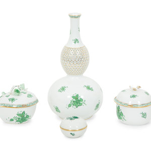 A Group of Three Herend Chinese
