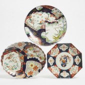 A Group of Three Imari Charger