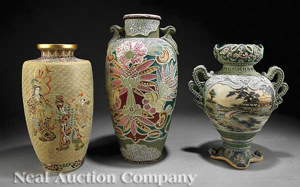 A Group of Three Japanese