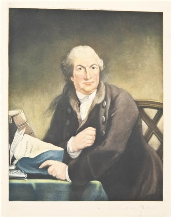 A Group of Three Lithographs