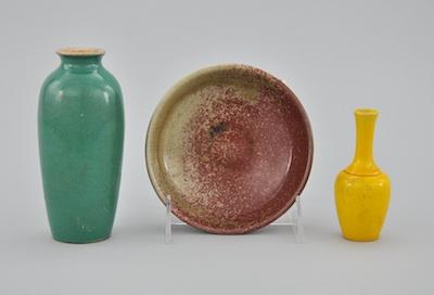 A Group of Three Monochrome Items