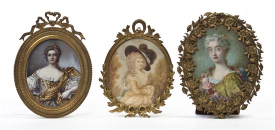 A Group of Three Portrait
