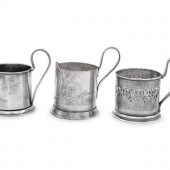 A Group of Three Russian Zarfs