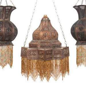 A Group of Three Syrian Brass