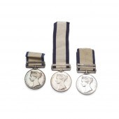 A GROUP OF THREE VICTORIAN NAV