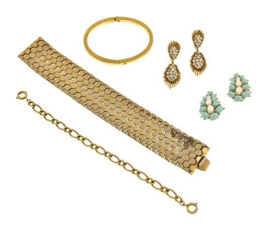 A Group of Trifari Jewelry
