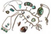 A GROUP OF TURQUOISE OR HARDST