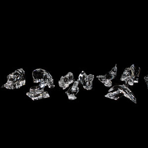 A Group of Twelve Baccarat Glass