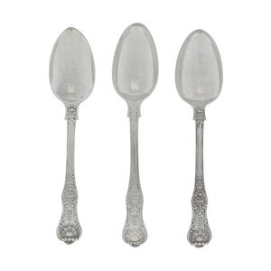 A Group of Twelve English Silver