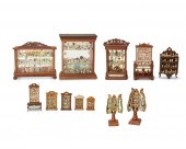 A GROUP OF TWELVE MINIATURE CA