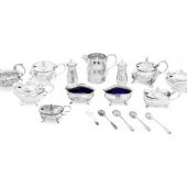 A Group of Twelve Silver Servi