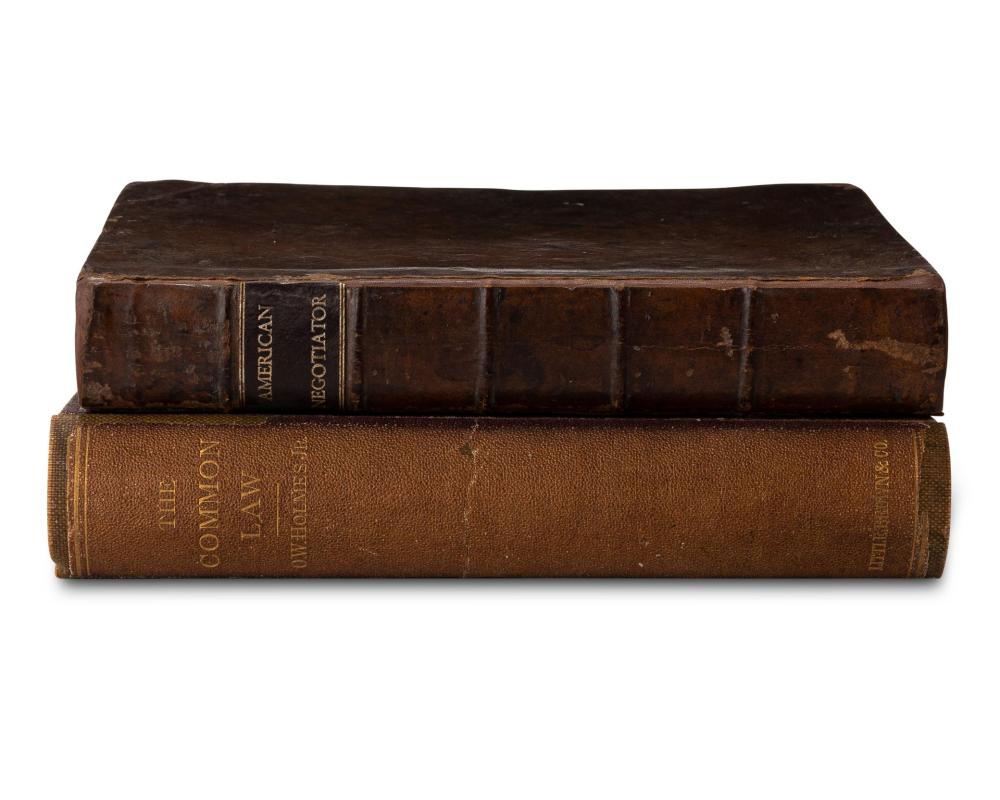 A GROUP OF TWO BOOKSA group of
