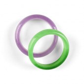 A GROUP OF TWO CHINESE PURPLE