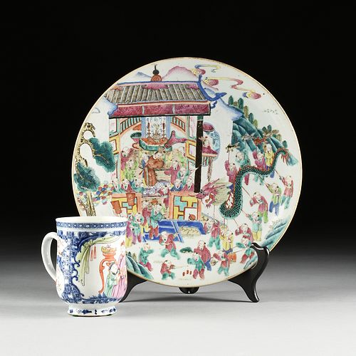 A GROUP OF TWO CHINESE EXPORT