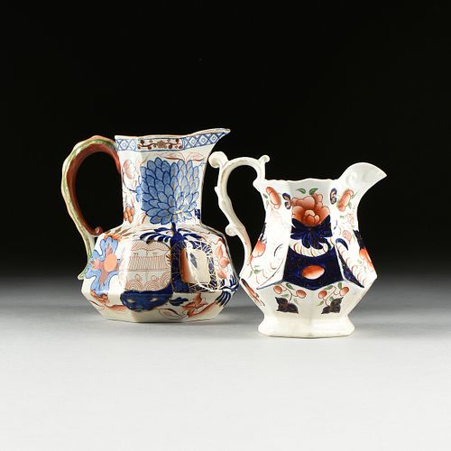 A GROUP OF TWO ENGLISH IMARI