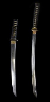 A Group of Two Japanese Blades
