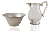A GROUP OF TWO SILVERPLATED PI