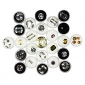 A GROUP OF UNMOUNTED MIXED GEM