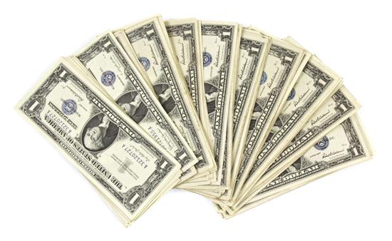 * A Group of U.S. $1 Silver