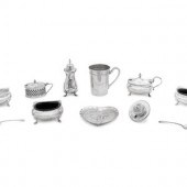 A Group of Various English Sil