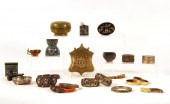 A GROUP OF VARIOUS METAL AND C