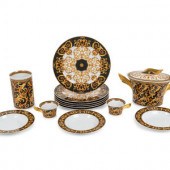 A Group of Versace Porcelain B