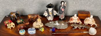 A group of vintage collectibles