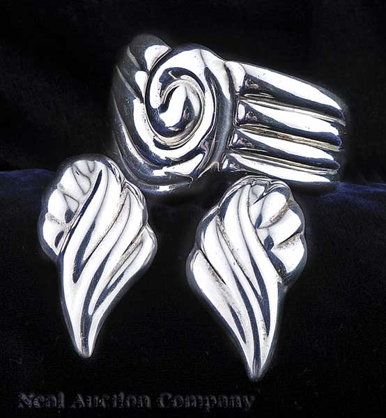A Group of Vintage Mexican Sterling