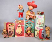 A group of vintage monkey them