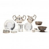 A GROUP OF VINTAGE STERLING SI