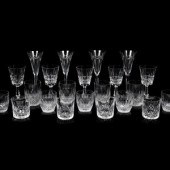A Group of Waterford Cut Glass