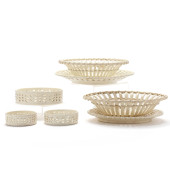 A GROUP OF WEDGWOOD CREAMWARE