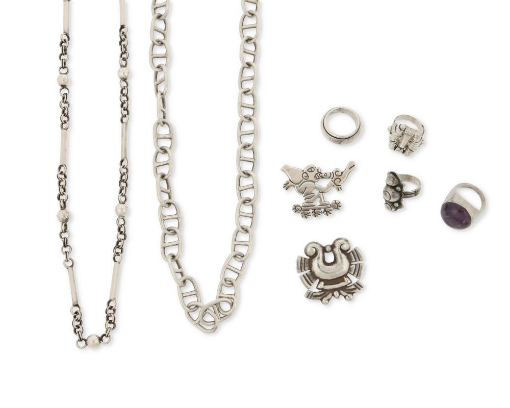 A GROUP OF WILLIAM SPRATLING SILVER