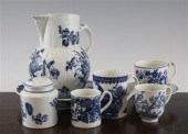 A group of Worcester blue tran