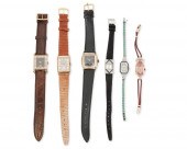 A GROUP OF WRISTWATCHESA group