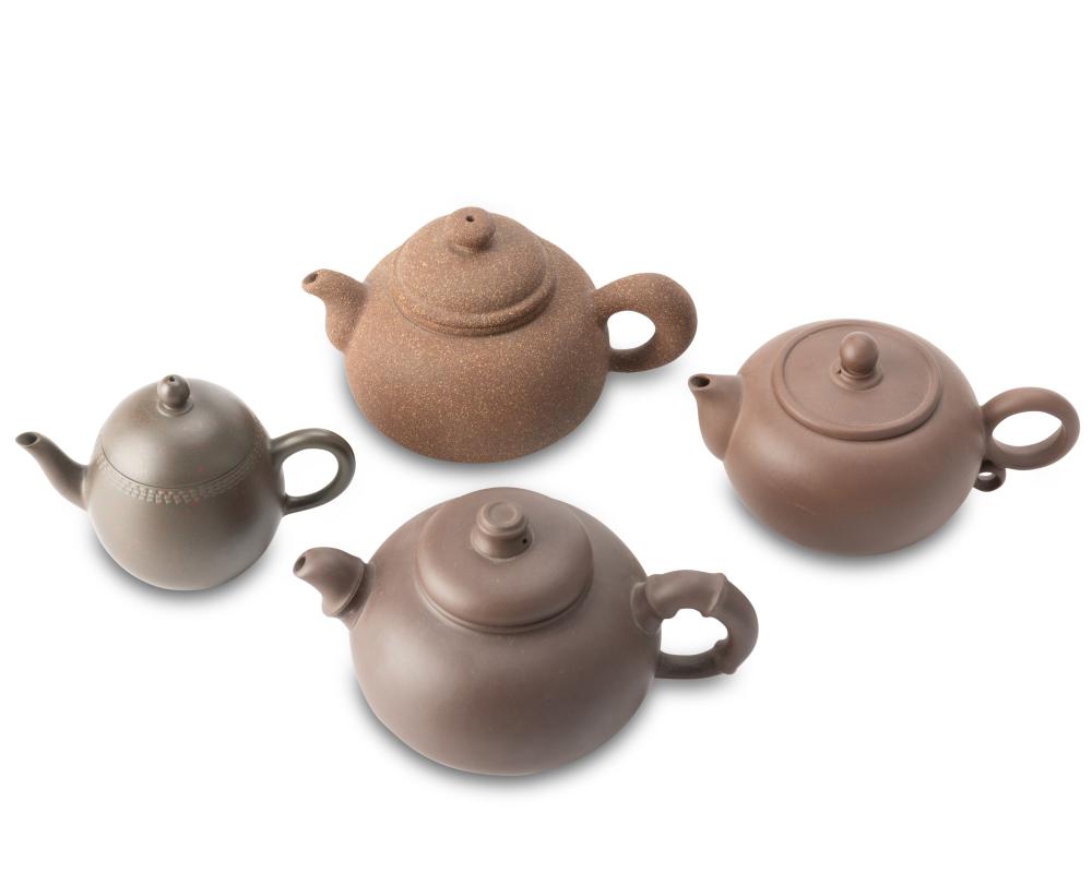A GROUP OF YIXING ZISHA CERAMIC