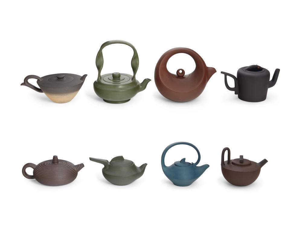 A GROUP OF YIXING ZISHA CERAMIC