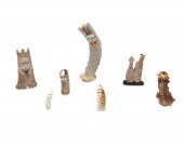 A GROUP OF ZUNI CARVED FETISH
