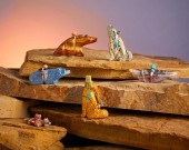 A GROUP OF ZUNI STONE FETISH A