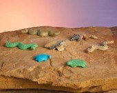 A GROUP OF ZUNI STONE FETISH A