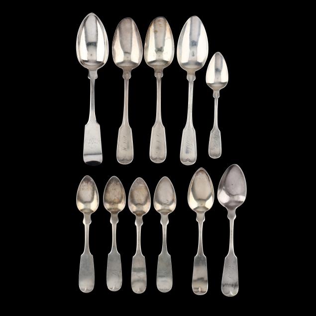 A GROUPING OF ALABAMA COIN SILVER