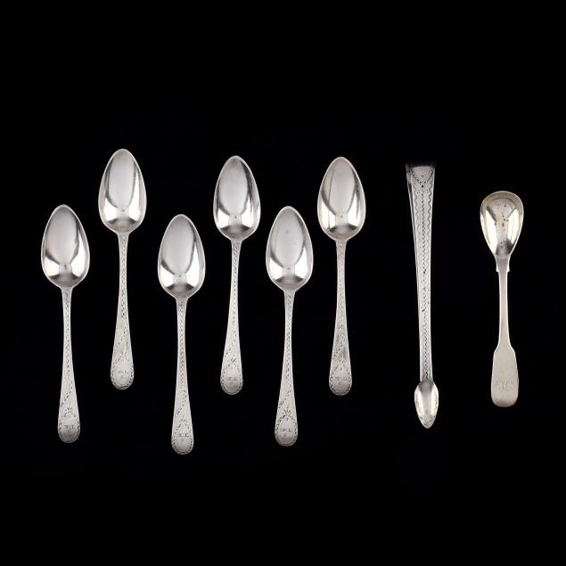 A GROUPING OF EIGHT GEORGE III