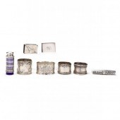 A GROUPING OF EIGHT STERLING S